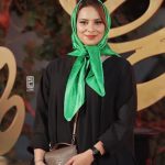 روشنک عجیمیان و همسرش کنار حیوان خانگیش در خارج از کشور + عکس جدید