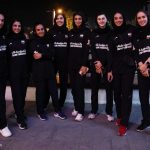 ملی‌پوشان والیبال با چادر گُل‌گُلی + عکس