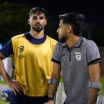 عکس پربازدید از مهدی قایدی با عصا