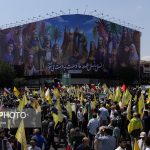 نشان فتح خیبر روی دیوارنگاره‌های تهران / عکس