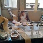 تخریب دفتر کار زنده‌یاد «اکبر رادی» در حمله اسرائیل به ایران + عکس