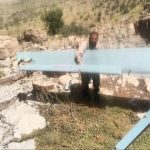 کشف لاشهٔ پهپاد هرمس توسط مرد روستایی‌ در خرم آباد + فیلم