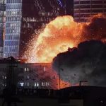 تصاویری از آتش گرفت پالایشگاه حیفا + فیلم تصاویری از آتش گرفت پالایشگاه حیفا + فیلم