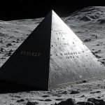 کشف یک هرم مرموز در نیمه پنهان ماه در تصاویر ماهواره‌ای ناسا