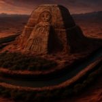 معبد عظیم در مریخ: کشف سازه‌ای شبیه مقبره باستانی ژاپنی در سیاره سرخ