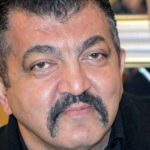 طبل نوازی غول برره در دسته‌های عزاداری + فیلم