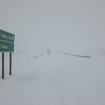 بارش برف در ترابوزن ترکیه در اوج گرما/ فیلم