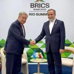 وزیر امور خارجه ایران با دبیرکل سازمان ملل متحد دیدار کرد!