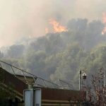 تصاویر آخر الزمانی از حریق وحشتناک در فرانسه + ویدئو