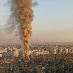 حملات پهپادی اسراییل به حومه دمشق