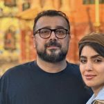 قاب عاشقانه پسند امیر سلیمانی در کنار همسرش مونا کرمی و پسرش + عکس جدید