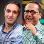 تیکه سنگین امیر مهدی ژوله به رامبد جوان در پشت صحنه برنامه کارناوال + فیلم