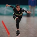 دختر اسکیت‌باز ایرانی در فینال مسابقات جهانی مدال طلا گرفت
