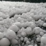 لحظه بارش تگرگ در استان هرمزگان + ویدئو دیده نشده