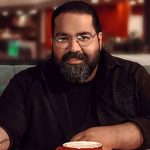 عکس عاشقانه رضا صادقی و دخترش