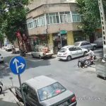 لحظه تصادف هولناک یک موتور با پژو ۲۰۶ در تهران + فیلم