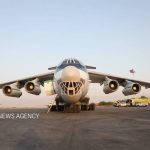 کمک هواپیمای آب‌پاش برای مهار آتش‌سوزی هورالعظیم در اهواز