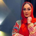 استایل متفاوت الهام حمیدی با کت و شلوار و کلاه استایل متفاوت الهام حمیدی با کت و شلوار و کلاه