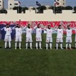 سلام نظامی زنان فوتبالیست ایران قبل از دیدار با سنگاپور + فیلم