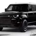 لندروور دیفندر اکتا بلک با موتور ترسناک 4.4 لیتری و چهره‌ای ترسناک به صحنه آمد