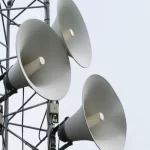 نصب بلندگو در خیابان‌های تهران