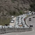 ترافیک سنگین در محورهای شمالی – تجارت نیوز