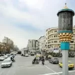 اعلان خطر با بلندگو در شهر تهران