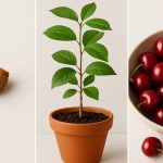 راهنمای کاشت هسته آلبالو در گلدان + روش نگهداری