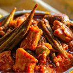 طرز تهیه تاس کباب با بامیه+ نکات و فوتوفن ها طرز تهیه تاس کباب با بامیه+ نکات و فوتوفن ها