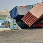 ۶.۹ همت خسارت فقط به کانتینرهای بندر رجایی وارد شد/آسیبدیدگی ۱۱ هزار و ۸۰۰ کانتینر ۶.۹ همت خسارت فقط به کانتینرهای بندر رجایی وارد شد/آسیبدیدگی ۱۱ هزار و ۸۰۰ کانتینر