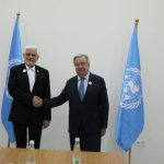 عارف با آنتونیو گوترش دیدار کرد / عکس