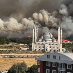 تصاویر آخرالزمانی از آتش سوزی هولناک ترکیه + فیلم