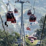 سقوط وحشتناک تله‌کابین در روسیه + فیلم دلخراش