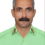 عکسی از پلیس شهید در درگیری سراوان