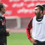 ماجرای خمیازه معروف پیام صادقیان سر تمرین پرسپولیس از زبان خودش + فیلم