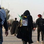 استایل متفاوت دختر زیبای ایرانی در مراسم اربعین + عکس