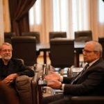 عذرخواهی لاریجانی از نخست‌وزیر لبنان + فیلم