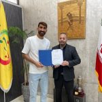 علیرضا بیرانوند دروازه‌بانِ تیم ملی هاکی شد! / فیلم