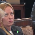 حرکات صورت نخست وزیر ایتالیا در دیدار با ترامپ جنجالی شد/ فیلم