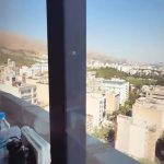 تهران‌گردی همسر گلر اسپانیای استقلال +فیلم