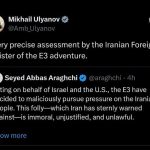 ارزیابی عراقچی از اقدام اروپایی‌ها «بسیار دقیق» است + عکس