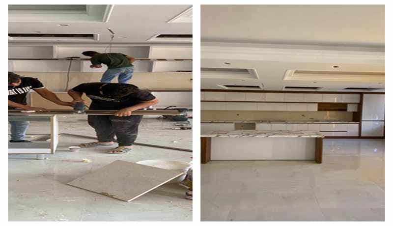 اجرای صفر تا صد کابینت آشپزخانه