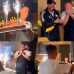 رونالدو آشپز تیم النصر را سورپرایز کرد+ فیلم