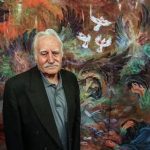 حضور چهره‌ها و هنرمندان مشهور در مراسم یادبود استاد فرشچیان + فیلم