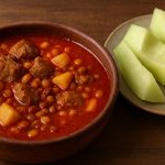 طرز تهیه آبگوشت خربزه (کالک قلیه)؛ غذای سنتی سمنان طرز تهیه آبگوشت خربزه (کالک قلیه)؛ غذای سنتی سمنان