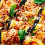 طرز تهیه رولت بادمجان با گوشت چرخ کرده+ نکات