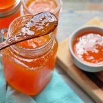 طرز تهیه مربای هلو انجیری+ نکات شکرک نزدن آن