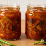 طرز تهیه ترشی لوبیا سبز و بادمجان+ نکات کپک نزدن