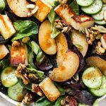 طرز تهیه سالاد آلو و گردو؛ سالاد خوشمزه تابستانی