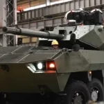 تایوان از تانک چرخ‌ دار جدید خود برای نبرد احتمالی با چین رونمایی کرد